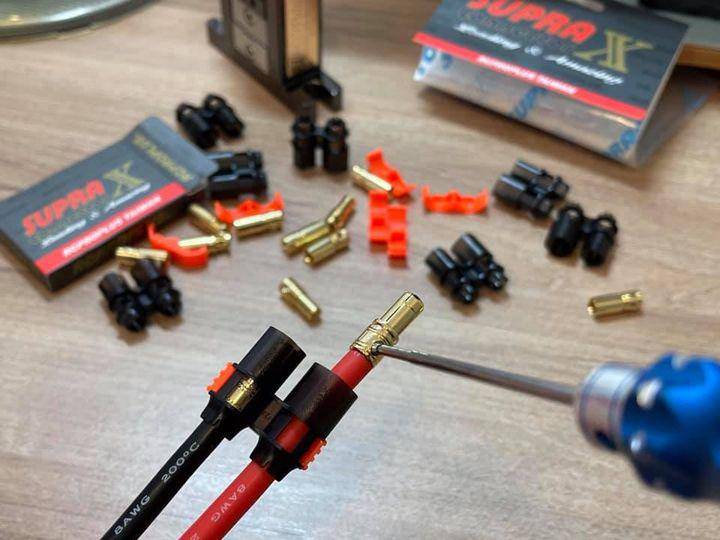 RCPROPLUS S6 Solder-less Connector 6mm For Battery (8M-8F) (8AWG) - Image 2