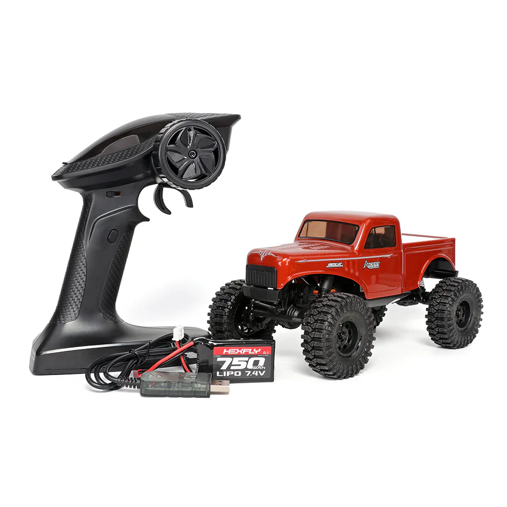 Redcat Ascent-18 Brushless - 1/18 Scale Brushless Electric Rock Crawler - Image 8