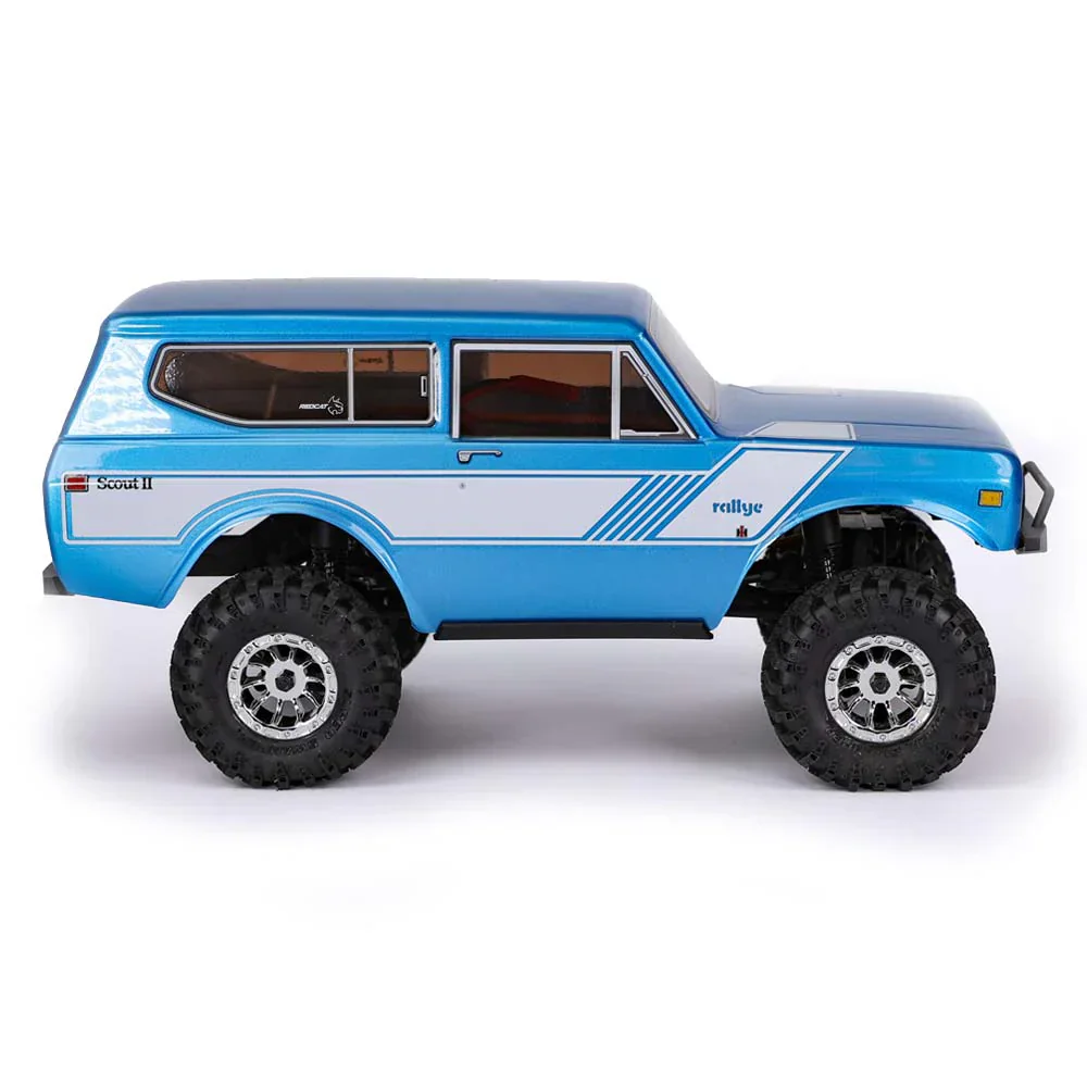 Redcat Ascent-18 International Scout II - 1/18 Scale Brushed Electric Rock Crawler - Blue - Image 9