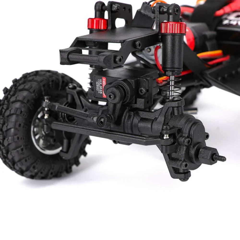 Redcat Ascent-18 International Scout II - 1/18 Scale Brushed Electric Rock Crawler - Green - Image 17
