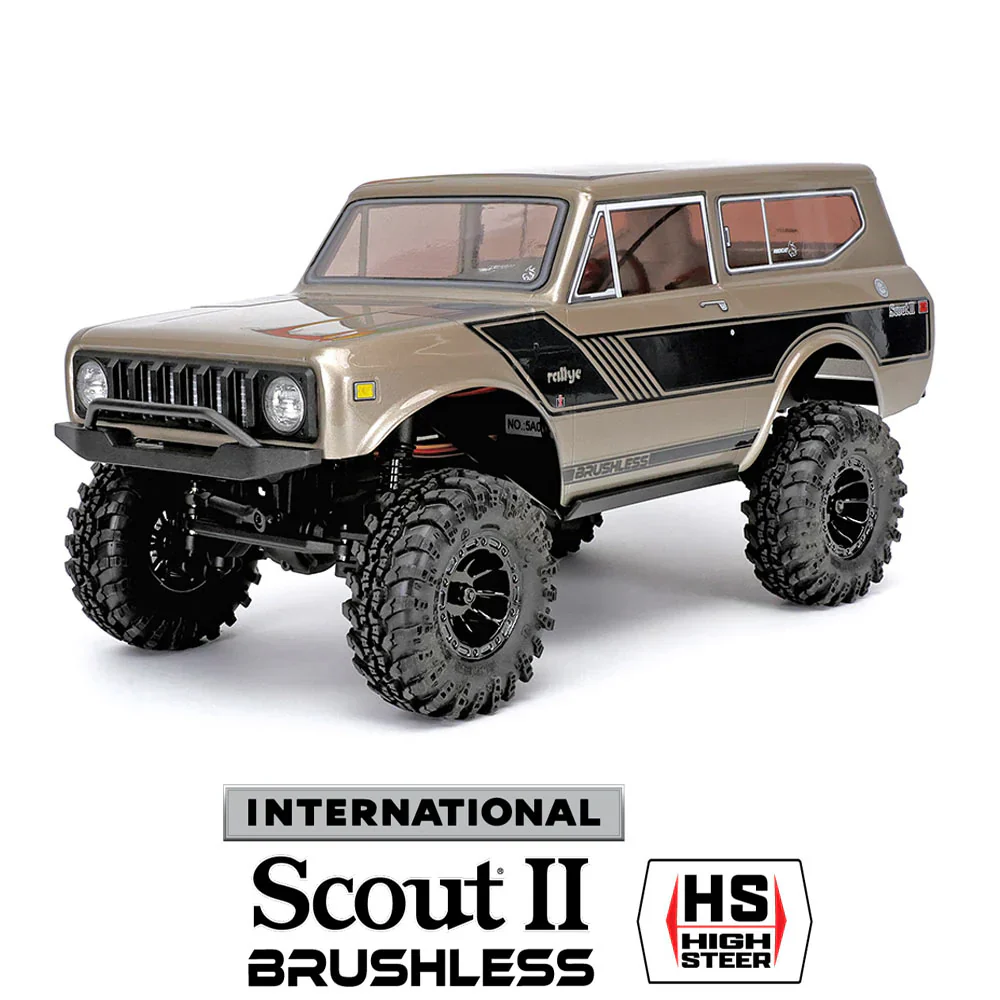 Redcat Ascent-18 International Scout II Brushless - 1/18 Scale Brushless Electric Rock Crawler - Image 12