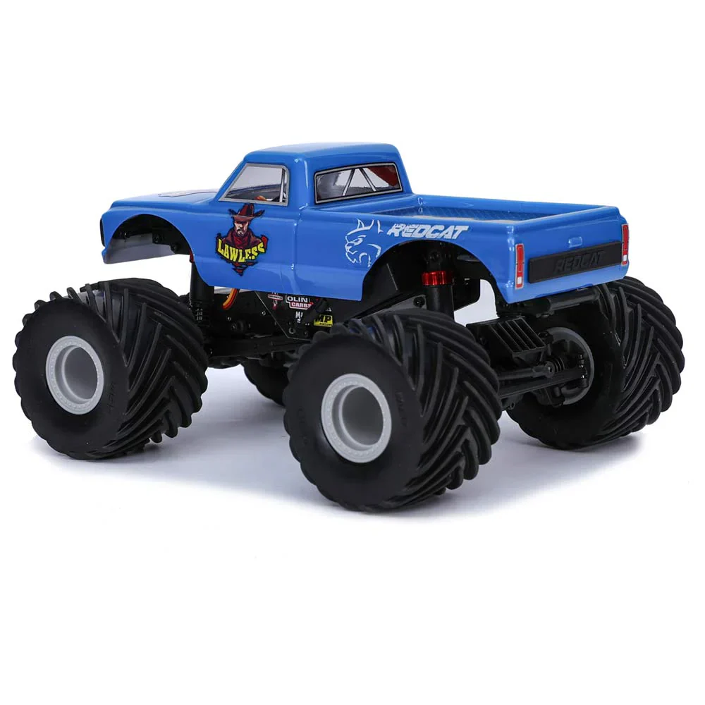 Redcat MT-18 - 1/18 Scale Brushed Monster Truck - BLUE - Image 2