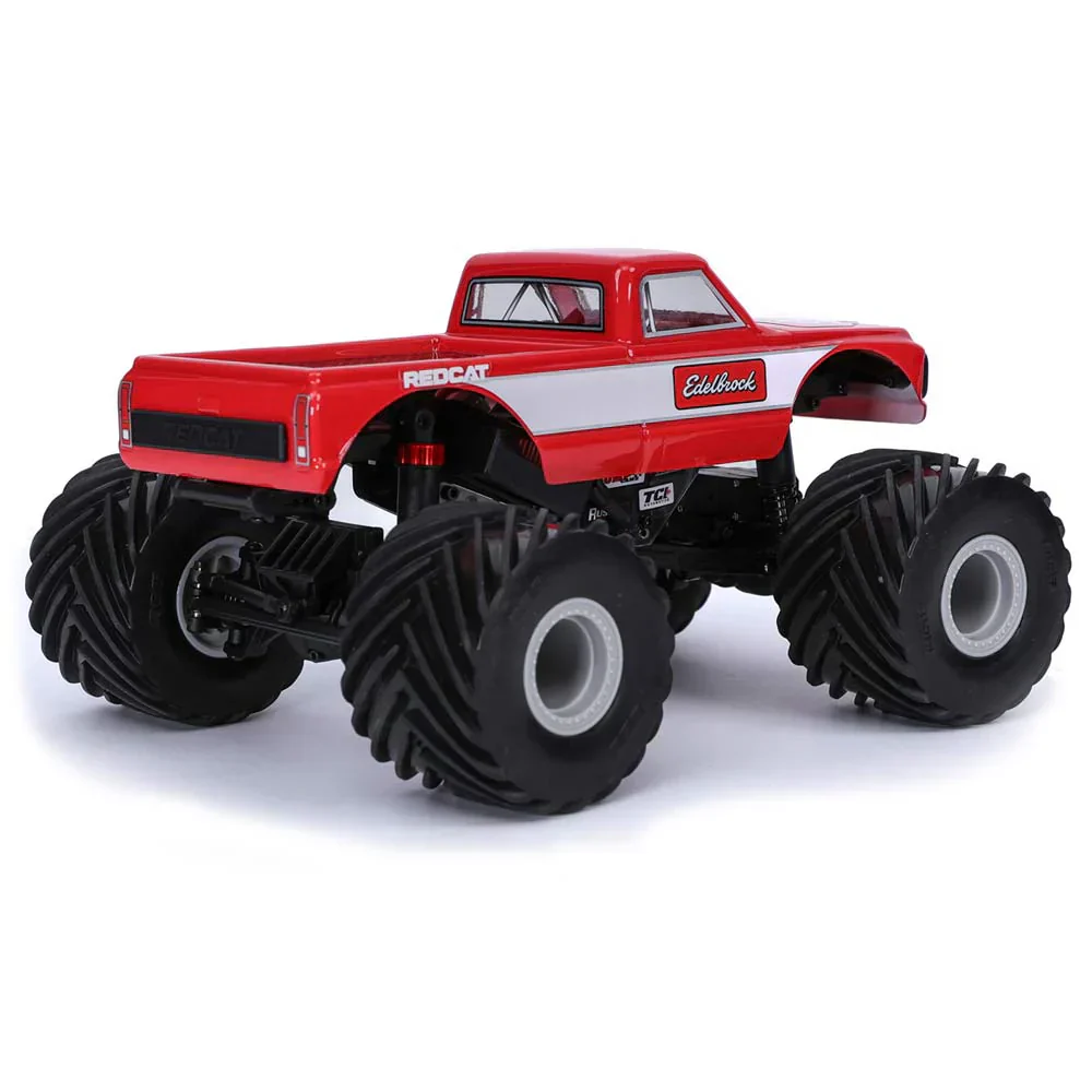 Redcat MT-18 - 1/18 Scale Brushed Monster Truck - RED - Image 7