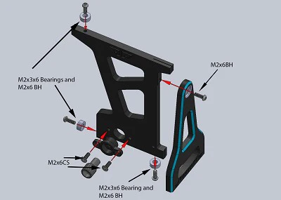 Reflex Racing 1/28 Set Up Station with Carrying Case Version 2 - Image 2
