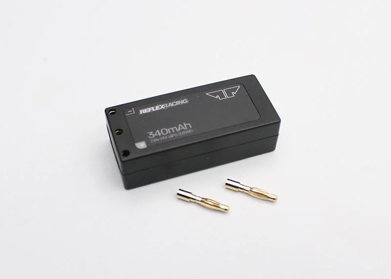 REFLEX RACING 340MAH 7.6V LIHV HARDCASE BATTERY PACK