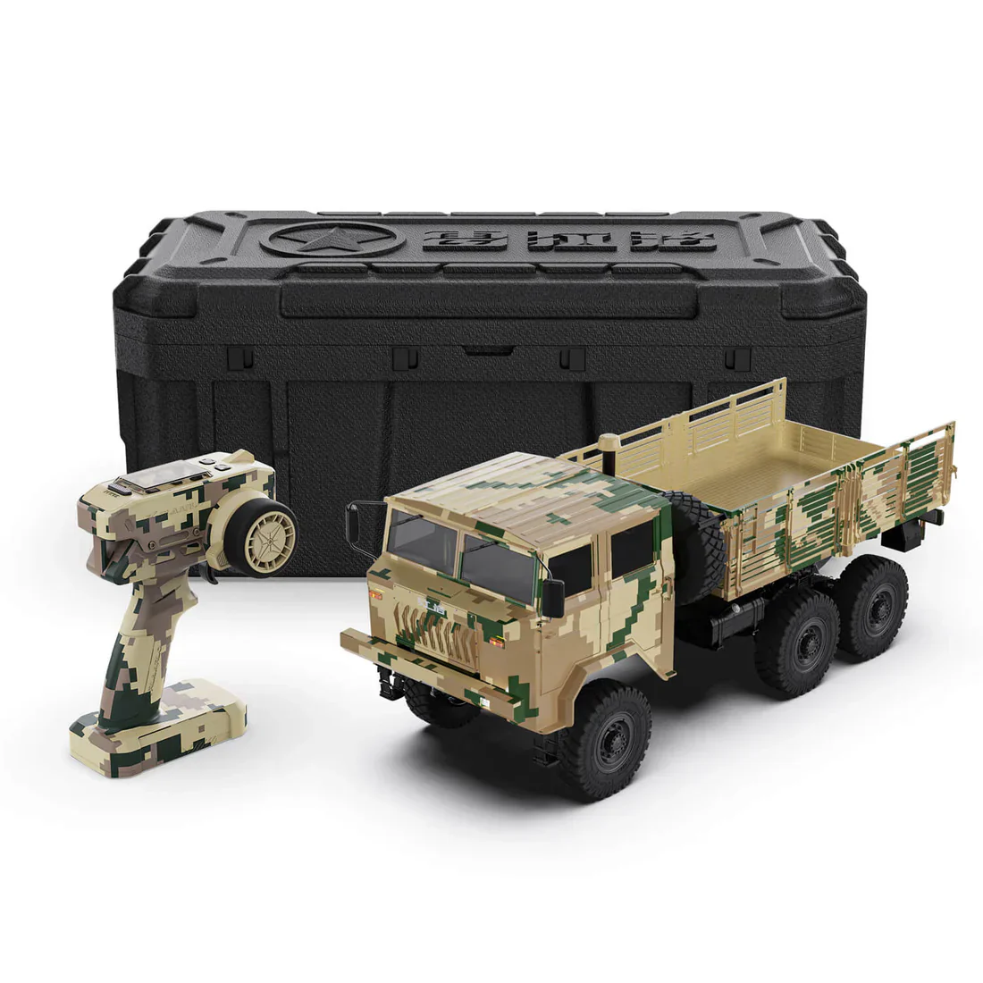Rlaarlo 1/10 Scale RTR 6X6 Brushed RC Military Trucks HongYan HY6 - Image 3