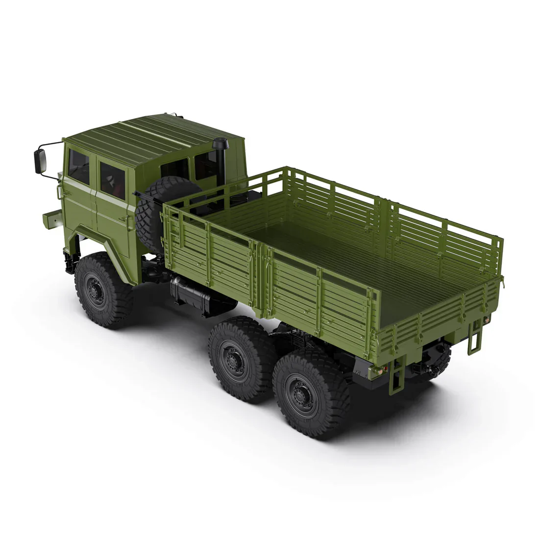 Rlaarlo 1/10 Scale RTR 6X6 Brushless RC Military Trucks HongYan HY6 - Image 14