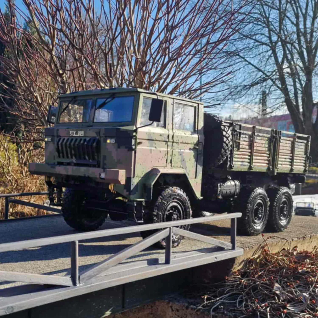 Rlaarlo 1/10 Scale RTR 6X6 Brushless RC Military Trucks HongYan HY6 - Image 15