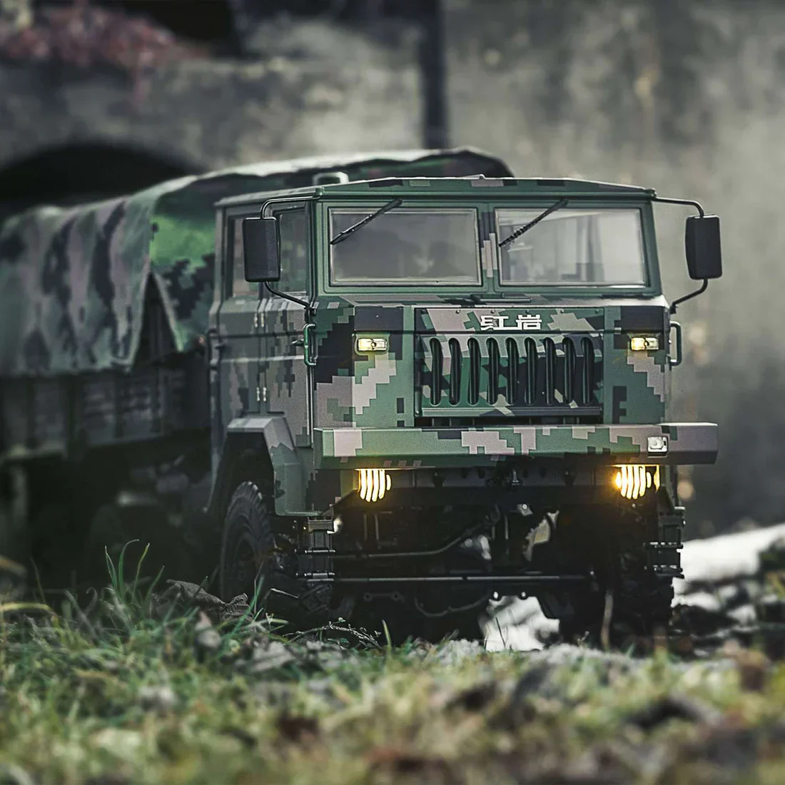 Rlaarlo 1/10 Scale RTR 6X6 Brushless RC Military Trucks HongYan HY6 - Image 18