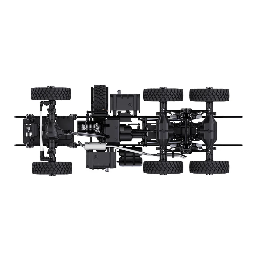Rlaarlo 1/10 Scale RTR 6X6 Brushless RC Military Trucks HongYan HY6 - Image 23