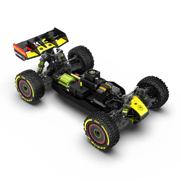 Rlaarlo 1/12 Metal Brushless 4WD RTR Buggy - Red - Image 6