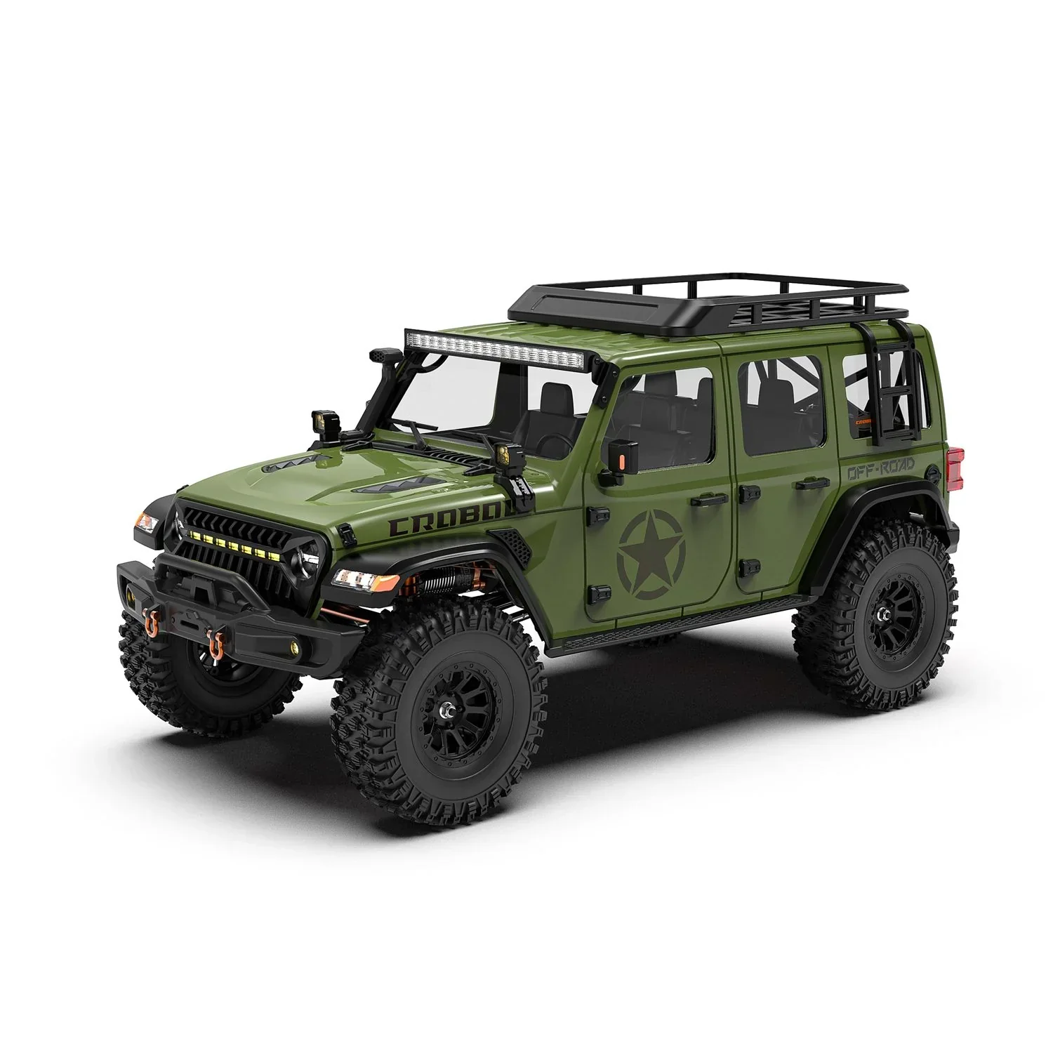 Rlaarlo 1/7 Scale 4WD Brushed RC Crawler MK-07 V2 - Image 13