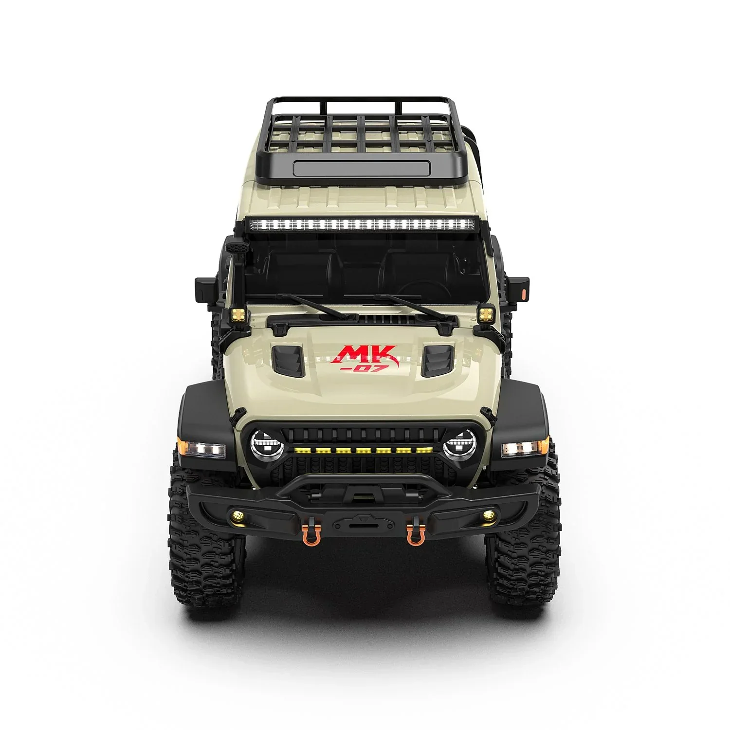 Rlaarlo 1/7 Scale 4WD Brushed RTR RC Crawler MK-07 V2 Hand-Painted - Image 4