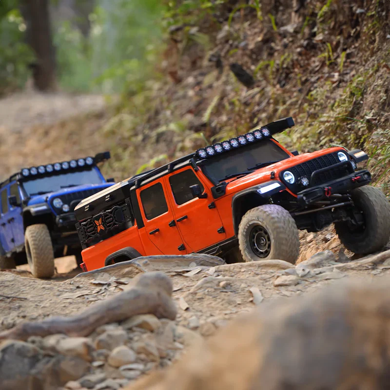 Rlaarlo 1/7 Scale 4WD Brushless RC Crawler JK07Pro - Blue - Image 11