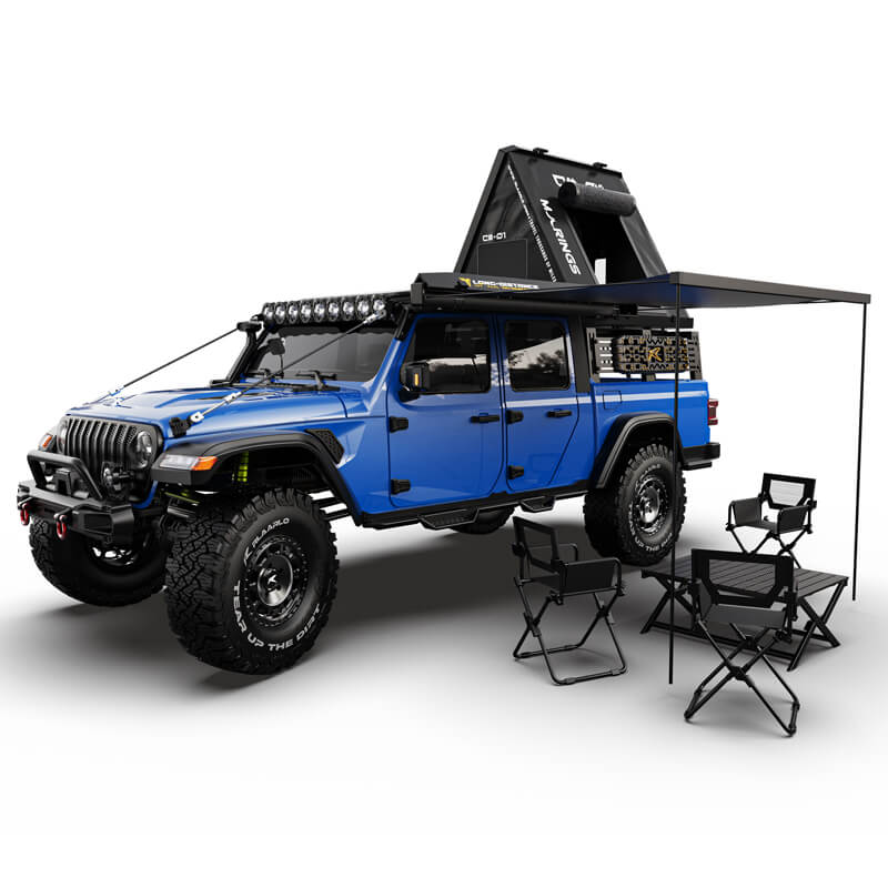 Rlaarlo 1/7 Scale 4WD Brushless RC Crawler JK07Pro - Blue - Image 8