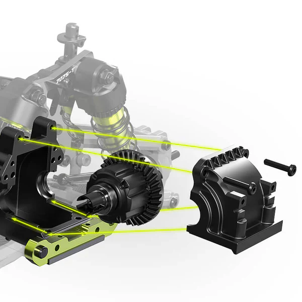 Rlaarlo Carbon Fiber MINI 1:10 Scale Brushless Monster Truck - Image 22