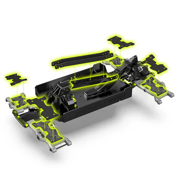 Rlaarlo Carbon Fiber MINI 1:10 Scale Brushless Monster Truck - Image 24