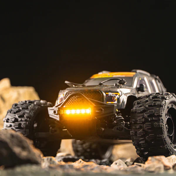 Rlaarlo Metal 1/14 Scale Brushless RTR Monster Truck - Black - Image 9
