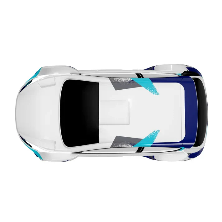 Rlaarlo White XTS Rally 1.2mm PC Car Body For XTS-F10 RC Rally Car - Image 3