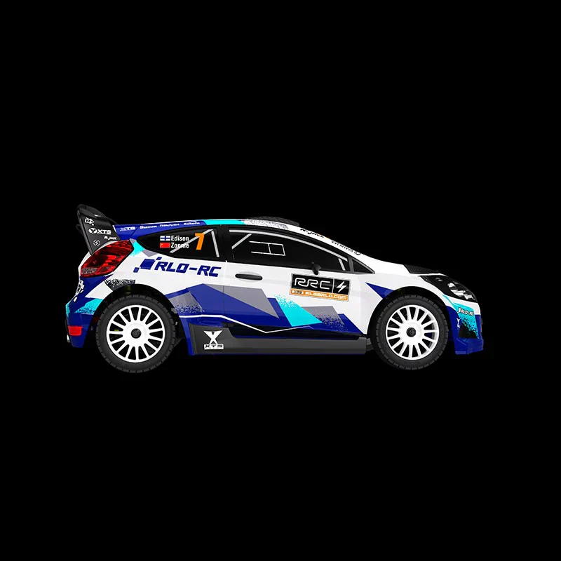 Rlaarlo White XTS Rally 1.2mm PC Car Body For XTS-F10 RC Rally Car - Image 4