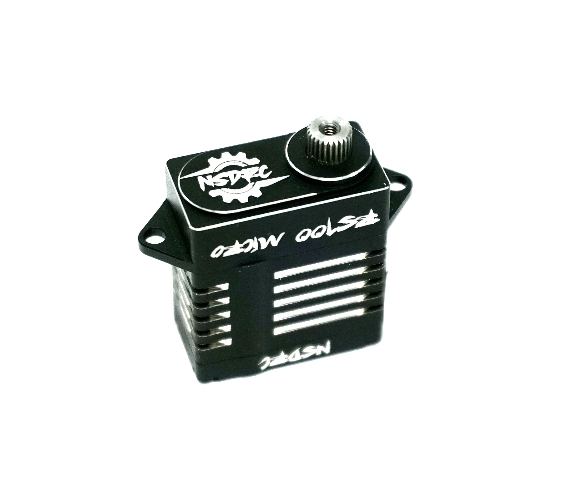 NSDRC RS100 HIGH TORQUE MICRO SERVO (Normal Side Wire Exit) - BLACK - Image 3