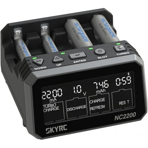 SkyRC NC2200 Charger with US Plug - Image 2