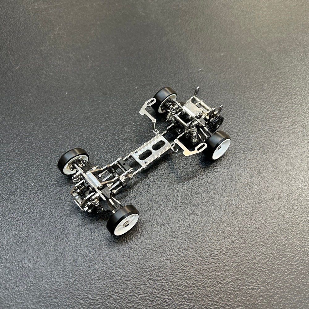 SUPER-G RTS RTS V0 1-24 RWD DRIFT CHASSIS KIT With AGFRC 1.4KG Micro Programmable Coreless Digital RC Servo - Image 7
