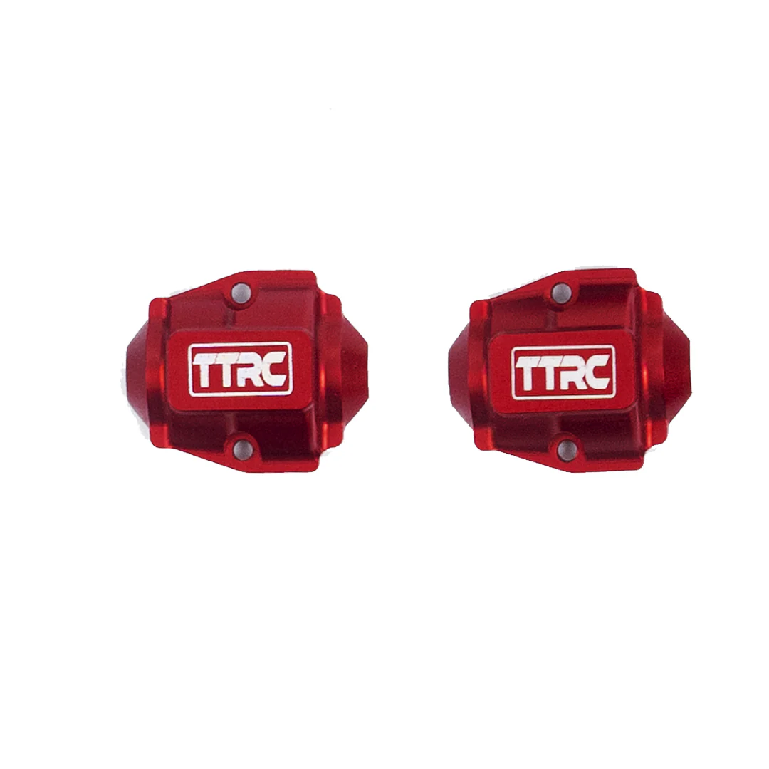 TinkerTimeRC CNC Alu Front Rear Diff Covers for Redcat Ascent-18 - Image 2