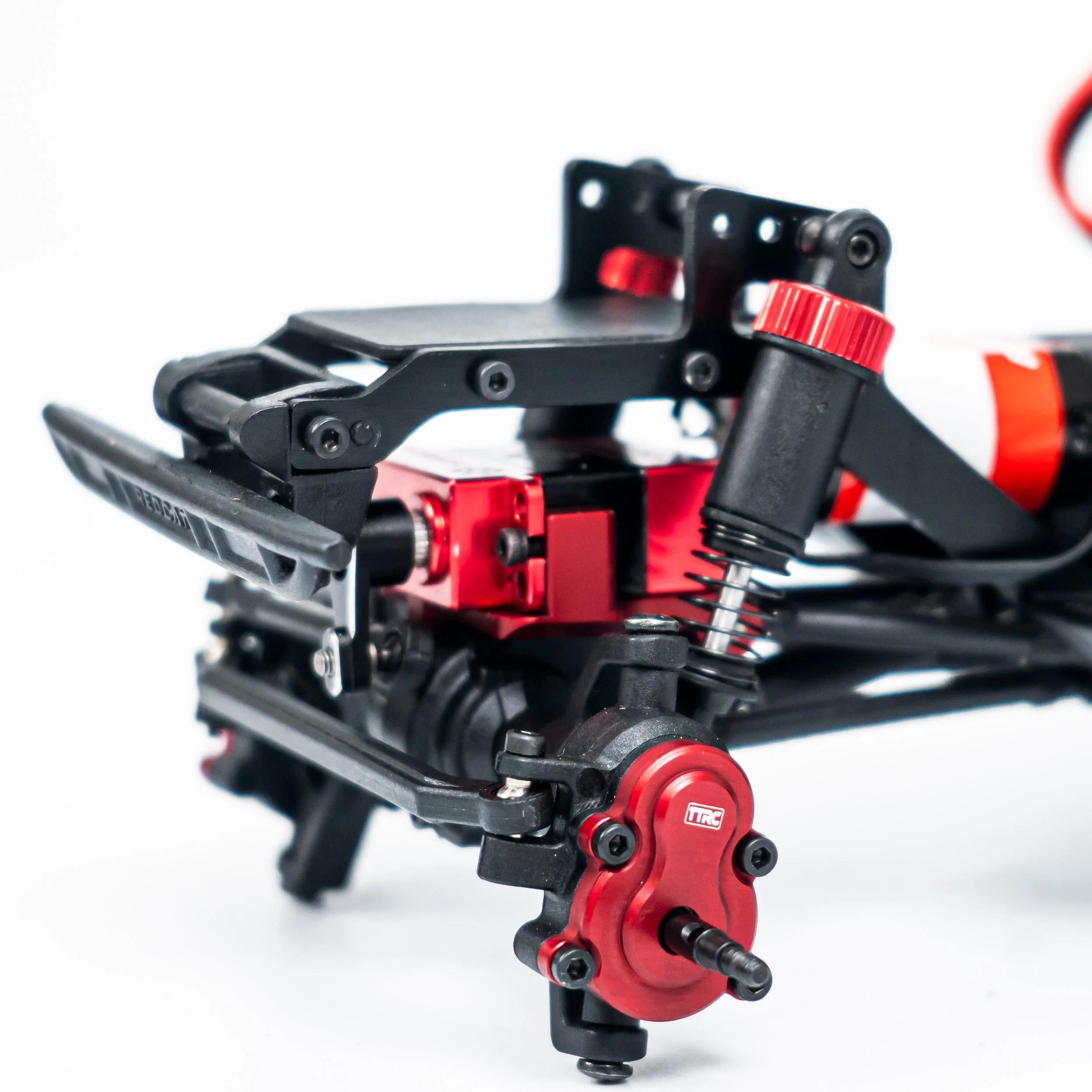 TinkerTimeRC CNC Alu Front Rear Outer Portal Housings Cover For Redcat Ascent-18 - Image 4
