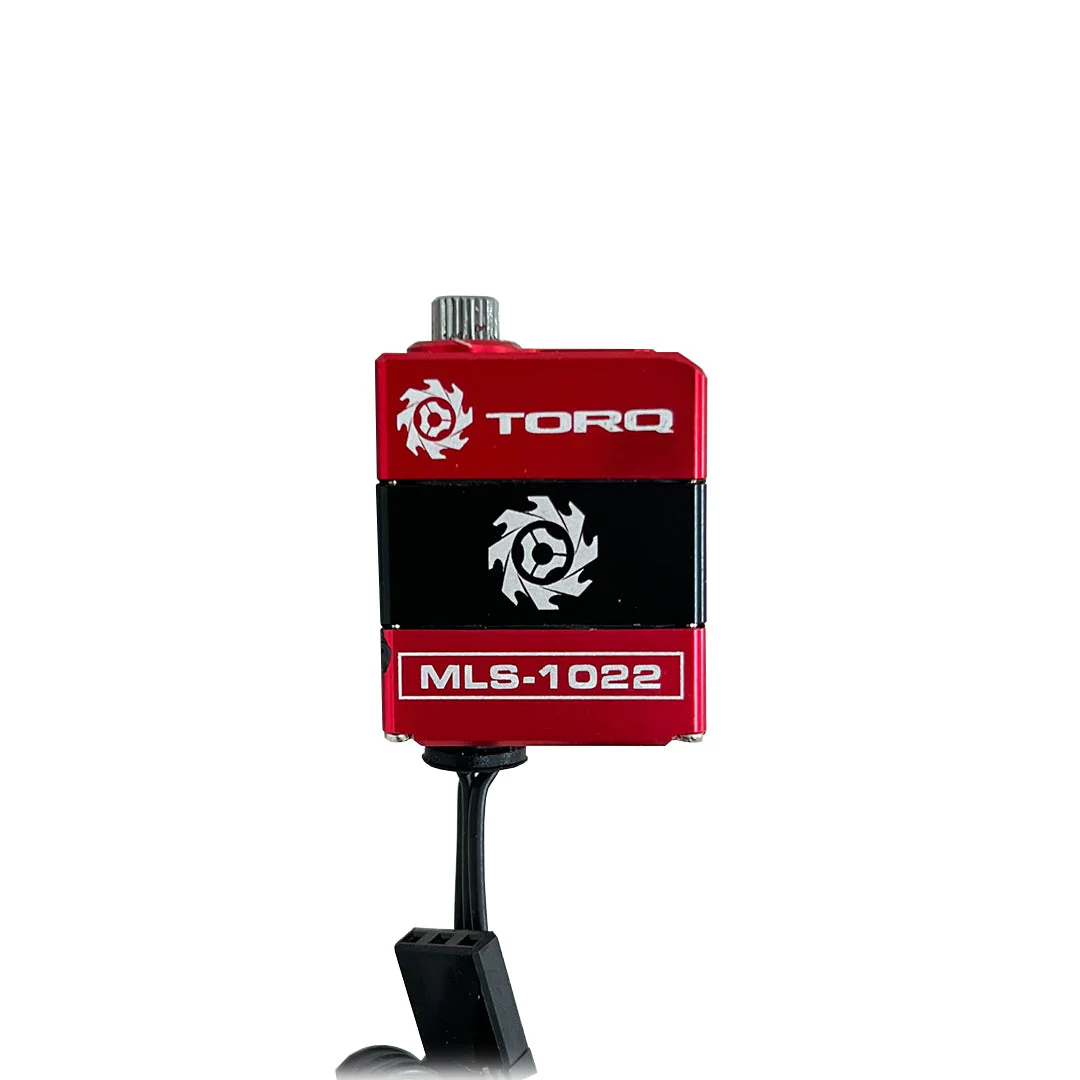 TORQ MLS-1022 Premium DIRECT-MOUNT Servo for Axial SCX24 - Red - Image 2