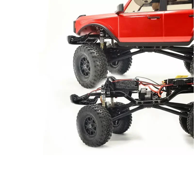 Treal 43mm Tele Shock Vibration Damper For 1/24 Axial SCX24 Bronco Gladiator C10 Deadbolt (Black) - Image 3