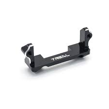 Treal Alu 7075 Steering Servo Mount For FMS FCX24 Power Wagon Mud Racer 1:24 (Black)