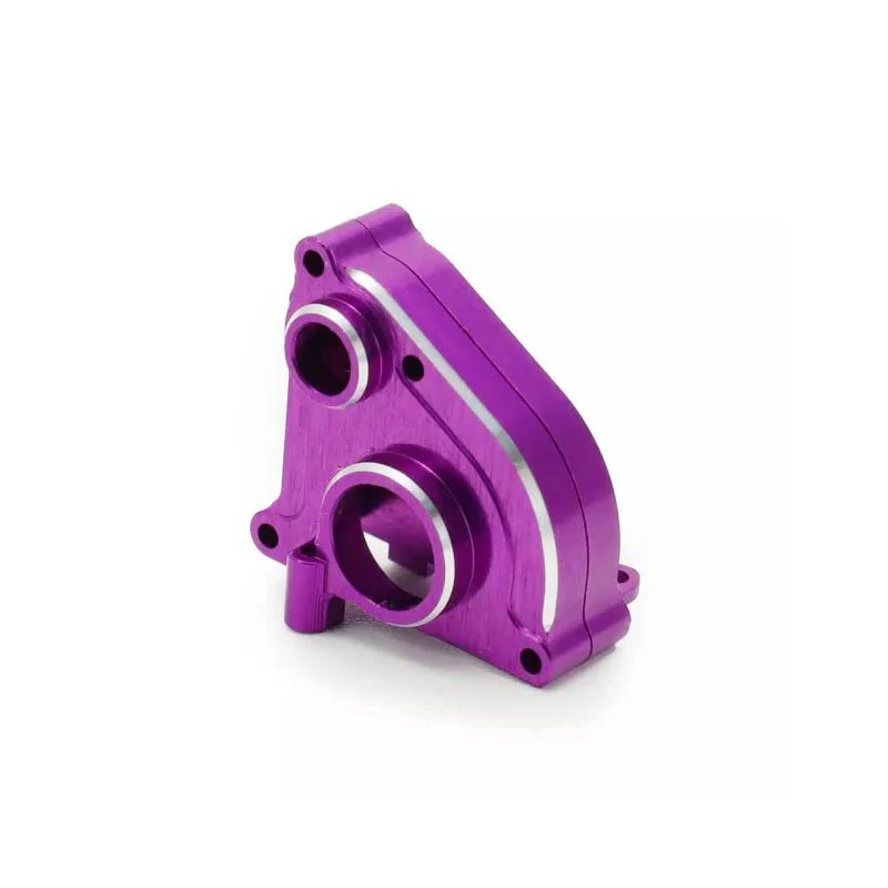 Treal Axial SCX24 90081 Aluminum 7075 Transmission Case (Purple) - Image 2