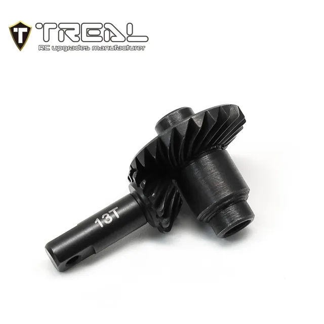 TREAL Harden Steel Axle Ring & Pinion Overdrive Gears Set 13T/22T w Spool Locker for 1/18 TRX-4M - Image 2