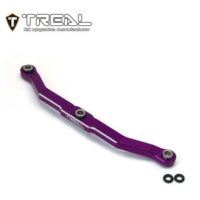 TREAL TRX-4M Front Steering Link, Aluminum 7075 CNC Machined Upgrades for 1/18 TRX-4M Defender Bronco - Image 11