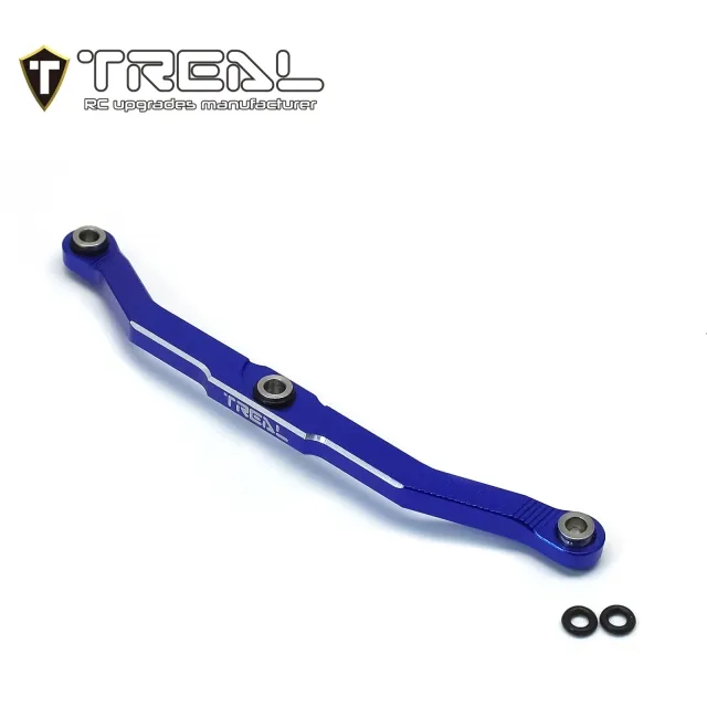 TREAL TRX-4M Front Steering Link, Aluminum 7075 CNC Machined Upgrades for 1/18 TRX-4M Defender Bronco - Image 5