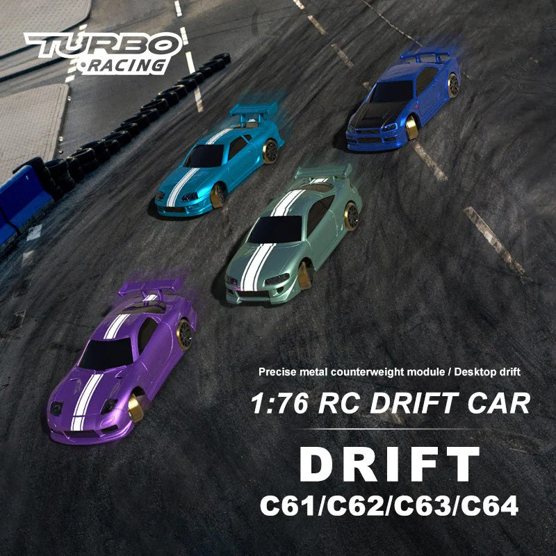 Turbo Racing C63 1:76 Drift car - Image 3
