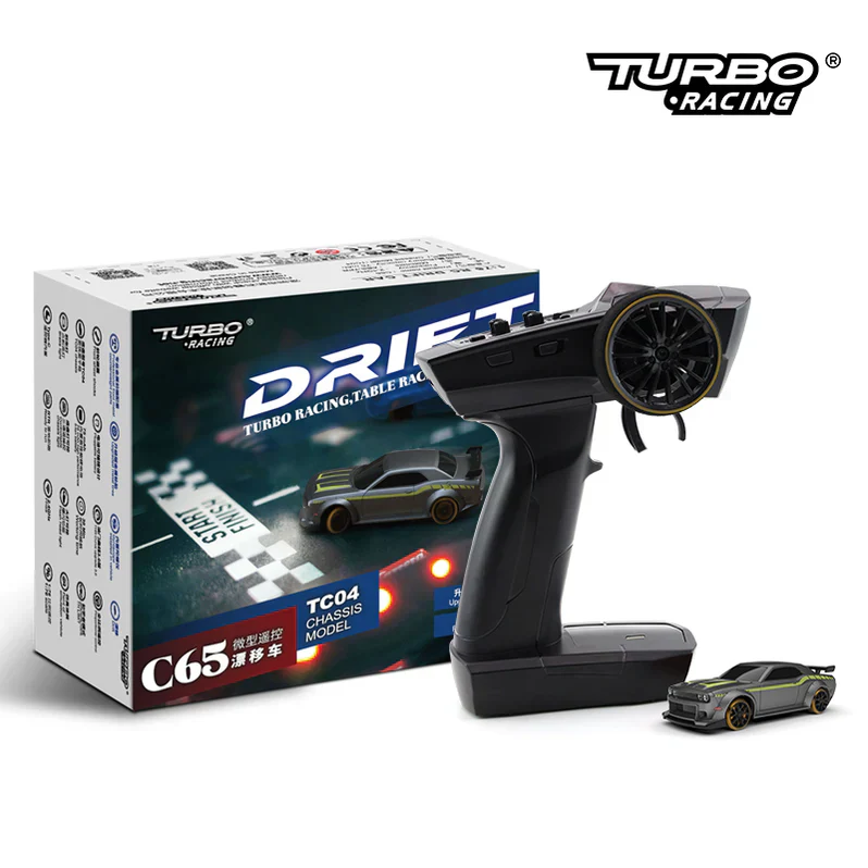 Turbo Racing C65 1/76 CT04 Chassis Model Built-in Gyroscope Drift Car - Image 3