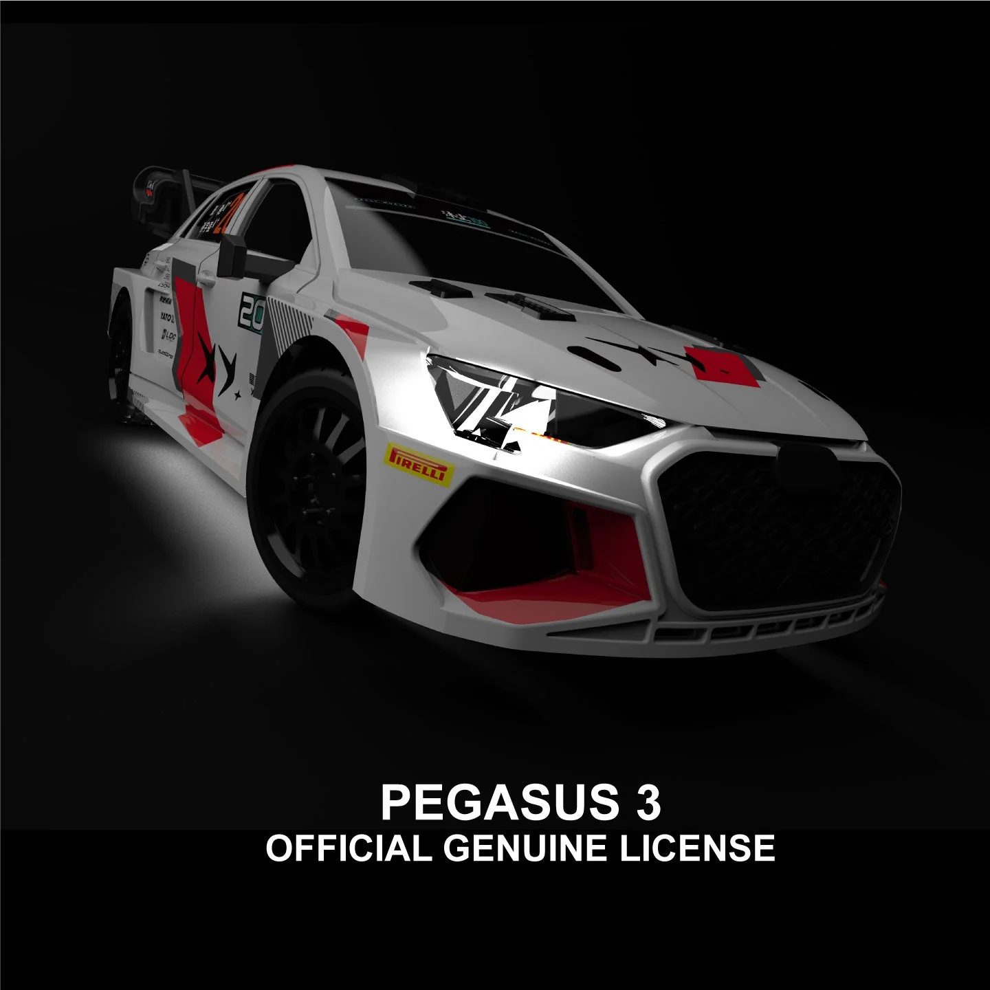 Turbo Racing X Pegasus 3 Official Licensed Co-Branded Edition C78 1:76 Scale On-road RC Sports Car RTR - Image 17