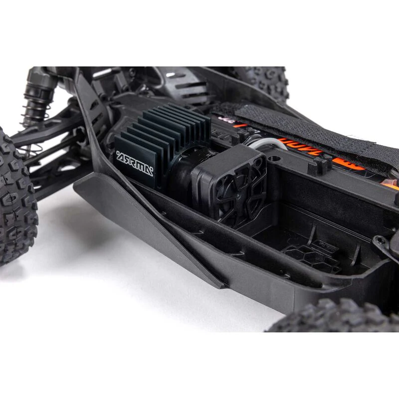 ARRMA TYPHON GROM ARRMA MEGA 380 Brushed 4X4 Small Scale Buggy RTR with Battery & Charger - Blue/Silver - Image 12