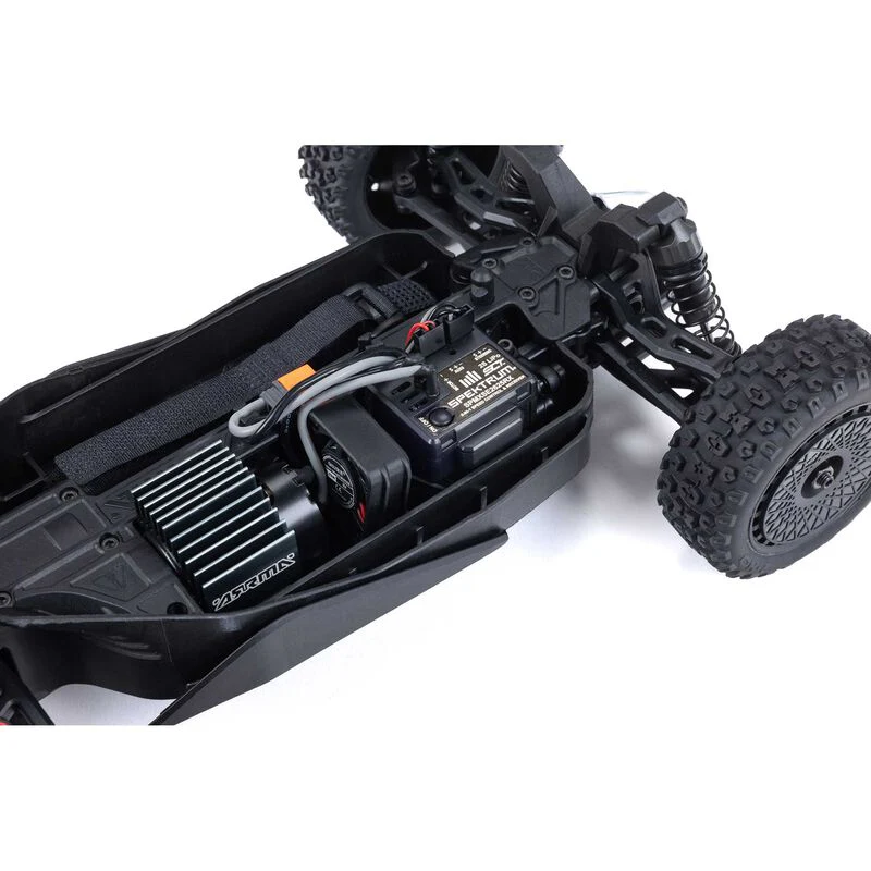 ARRMA TYPHON GROM ARRMA MEGA 380 Brushed 4X4 Small Scale Buggy RTR with Battery & Charger - Blue/Silver - Image 14
