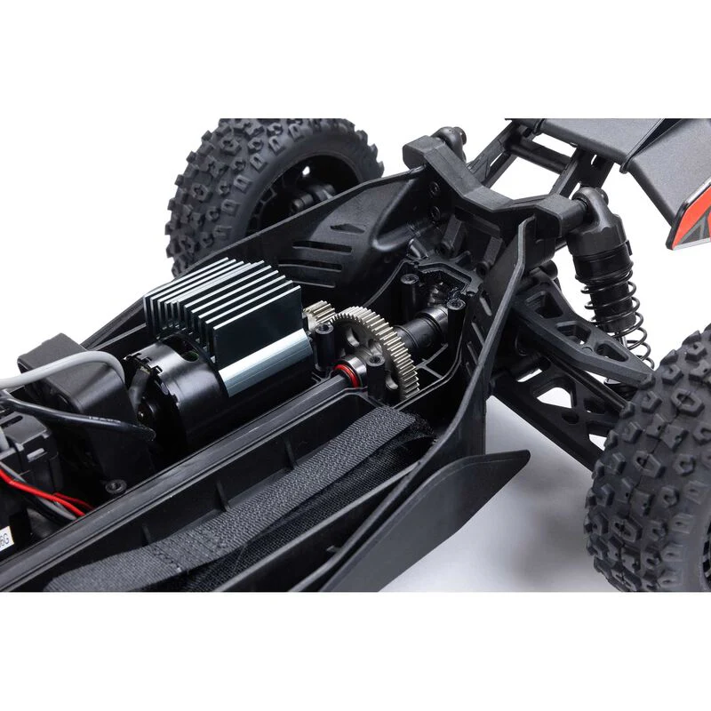 ARRMA TYPHON GROM ARRMA MEGA 380 Brushed 4X4 Small Scale Buggy RTR with Battery & Charger - Blue/Silver - Image 15