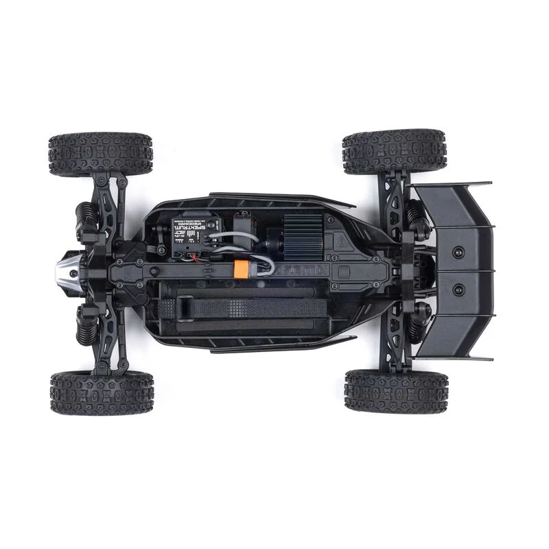 ARRMA TYPHON GROM ARRMA MEGA 380 Brushed 4X4 Small Scale Buggy RTR with Battery & Charger - Blue/Silver - Image 19
