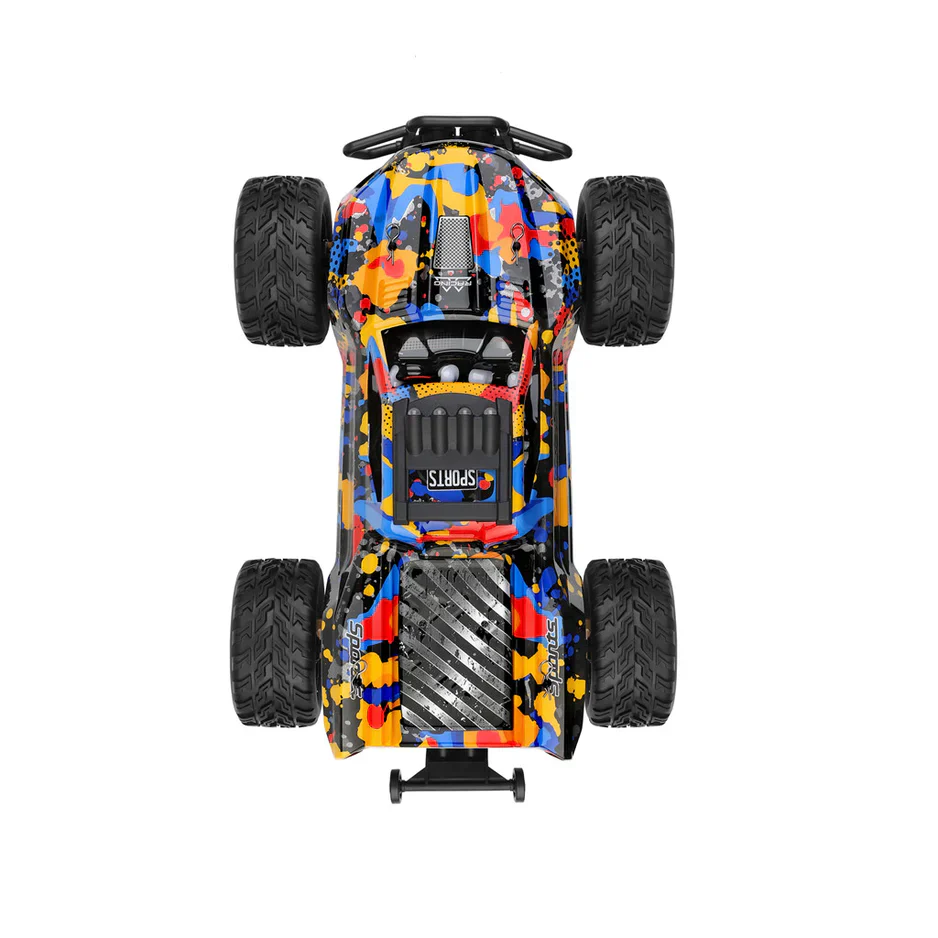 WLtoys 1/10 Brushless 4wd RC monster truck RTR - Blue - Image 2