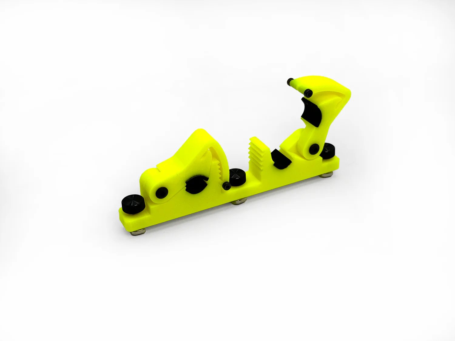 XGuard One-Size-Fits-All Skid Clamp System Double clamp with extrussion rail mounting hardware